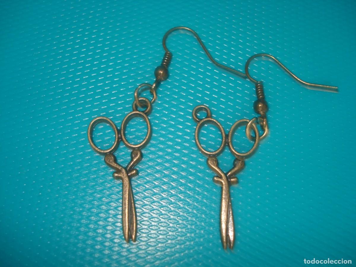 Joyeria: Juego de Pendientes en forma de tijera - Foto 2