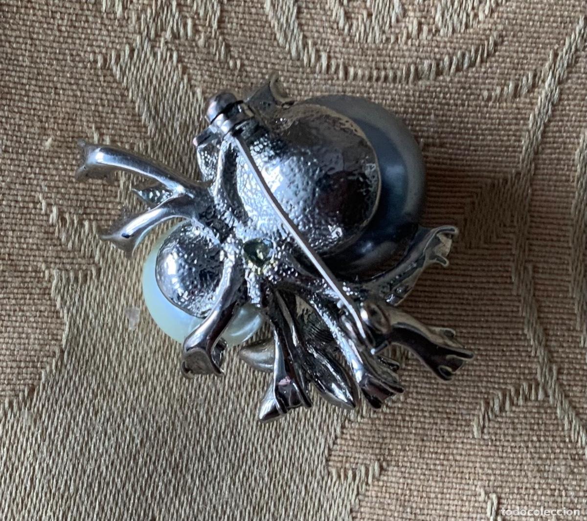 Joyeria: BROCHE VINTAGE PERLAS Y FLORES - Foto 12