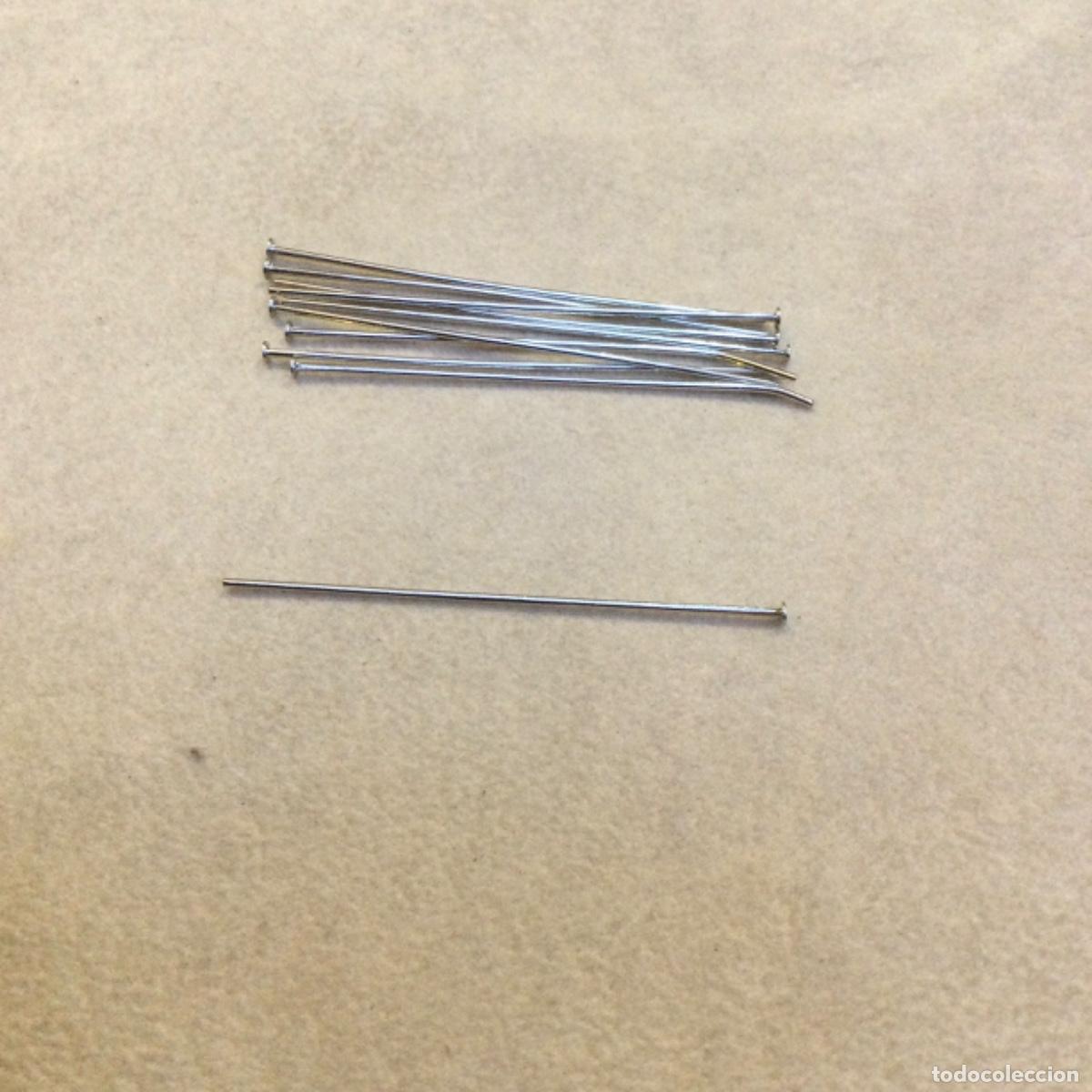 Joyeria: Fornituras para montar pendientes. Aguj&oacute;n.