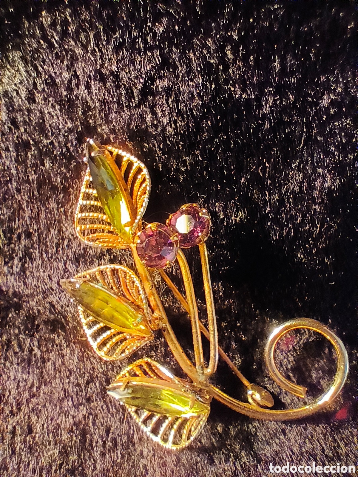 Joyeria: Broche dorado Art dec&oacute; - Foto 6