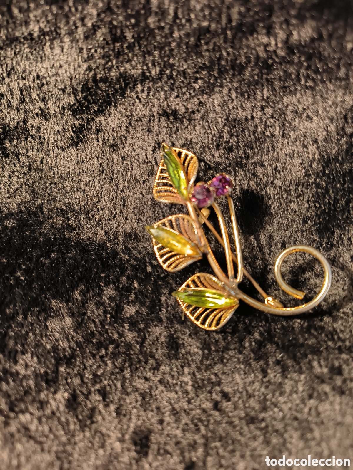 Joyeria: Broche dorado Art dec&oacute; - Foto 1