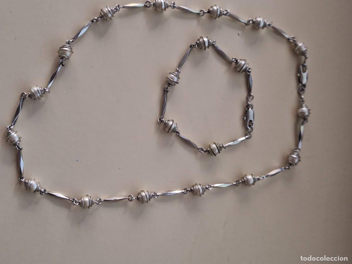 Joyeria: CONJUNTO DE ACERO Y PERLAS - Foto 1