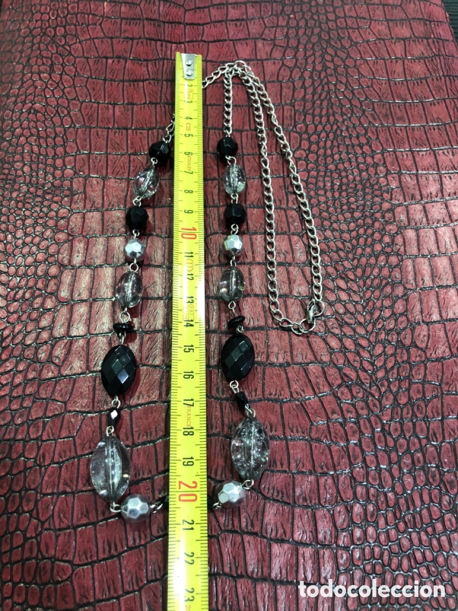 Joyeria: Antiguo collr com abalorios (L62) - Foto 2