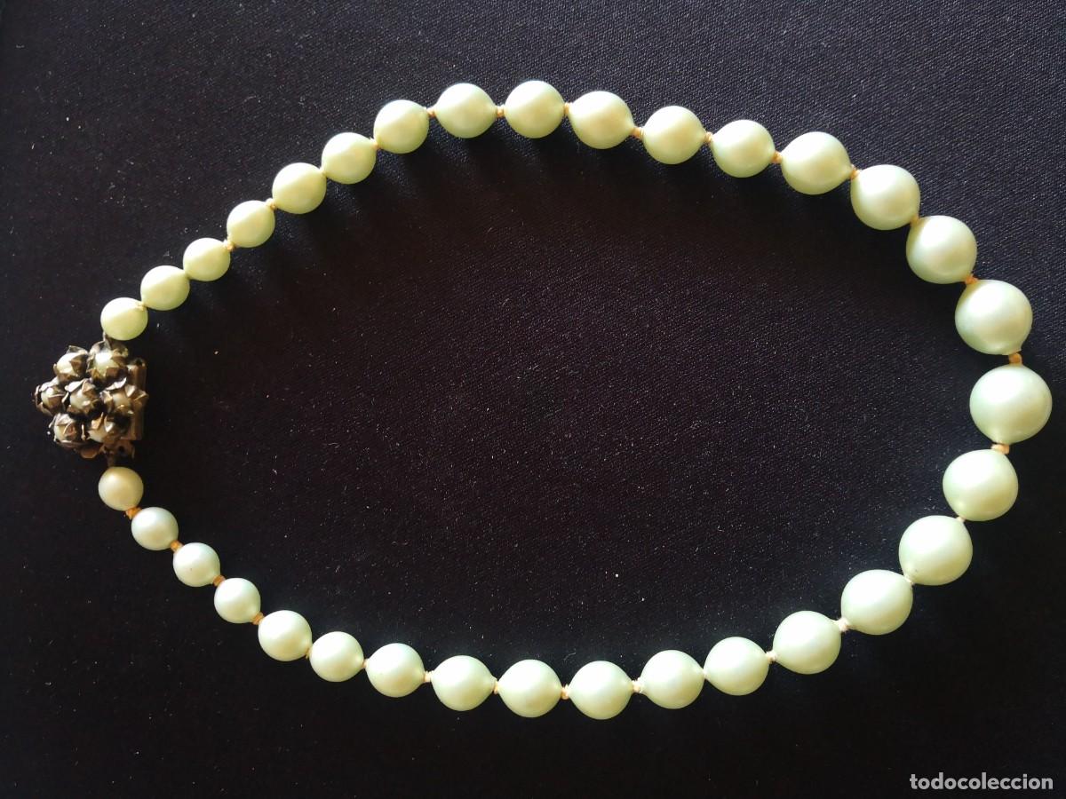 Joyeria: COLLAR PERLAS AZULES VINTAGE - Foto 1