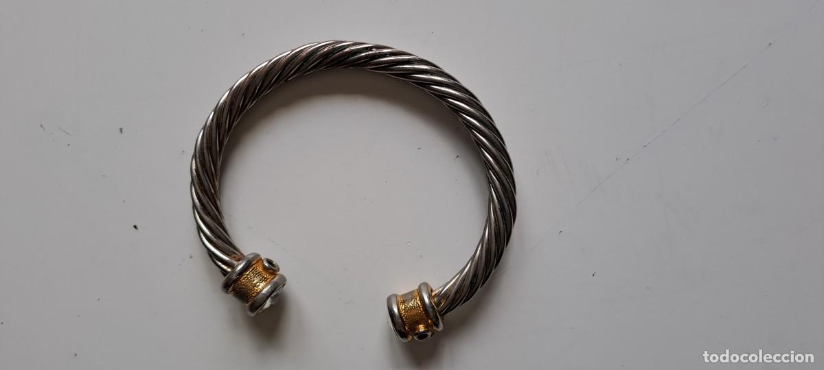 Joyeria: Pulsera de cable trenzado y cristal - Foto 6