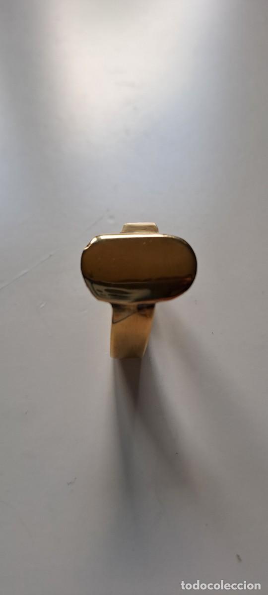 Joyeria: Anillo de bronce con raro ap&eacute;ndice. Hecho a mano - Foto 5