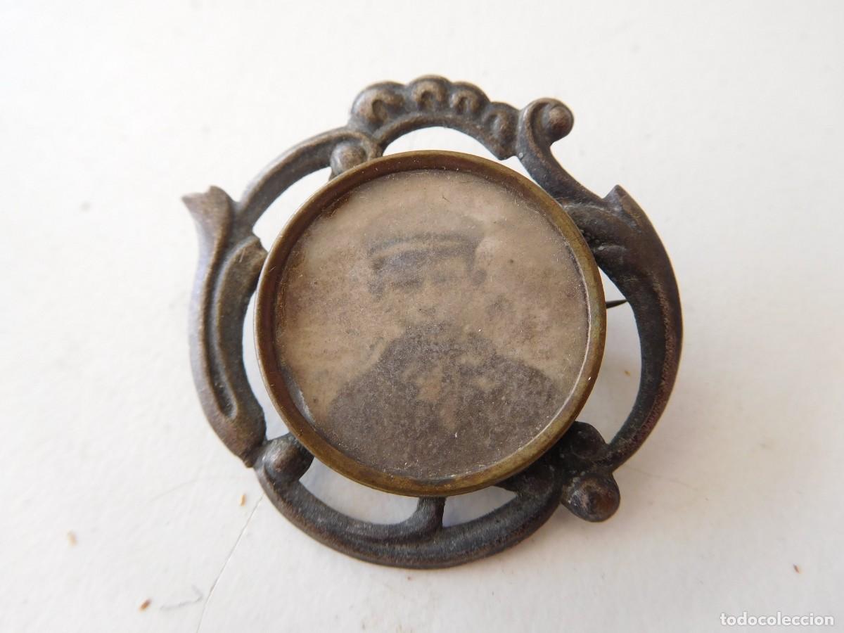 Joyeria: Portaretratos antiguo broche - Foto 2