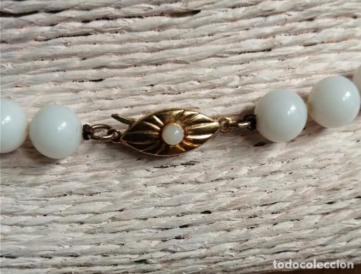 Joyeria: ANTIGUO COLLAR CORTO, CRISTAL BLANCO. - Foto 4