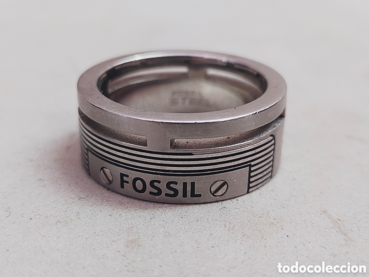 Joyeria: ANILLO O SORTIJA EN ACERO. FOSSIL. - Foto 7