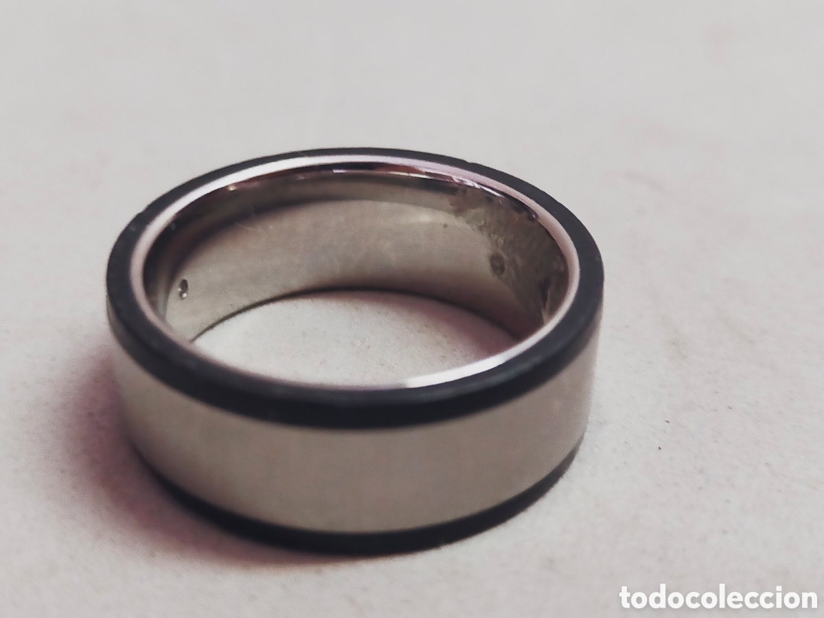 Joyeria: ANILLO O SORTIJA FOSSIL. EN ACERO. - Foto 3