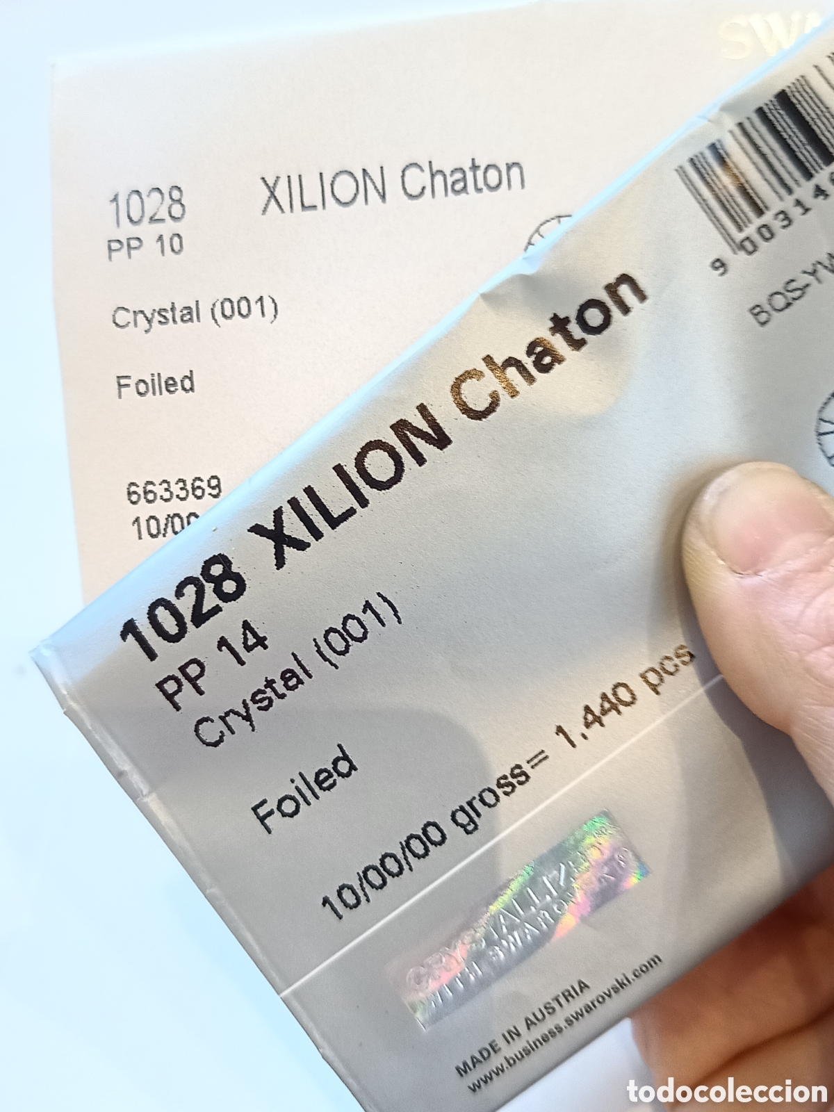 Joyeria: ⏳ 100 cristales Swarovski chaton pp14 / 6ss = 2mm. - Foto 2