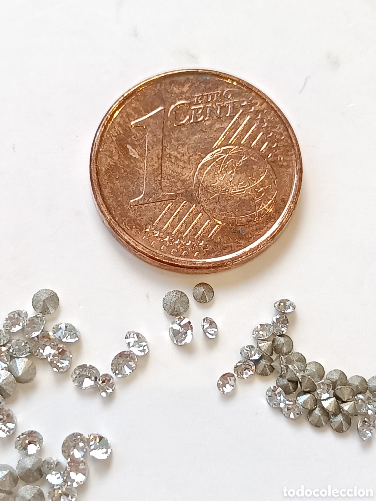Joyeria: ⏳ 100 cristales Swarovski chaton pp14 / 6ss = 2mm. - Foto 3