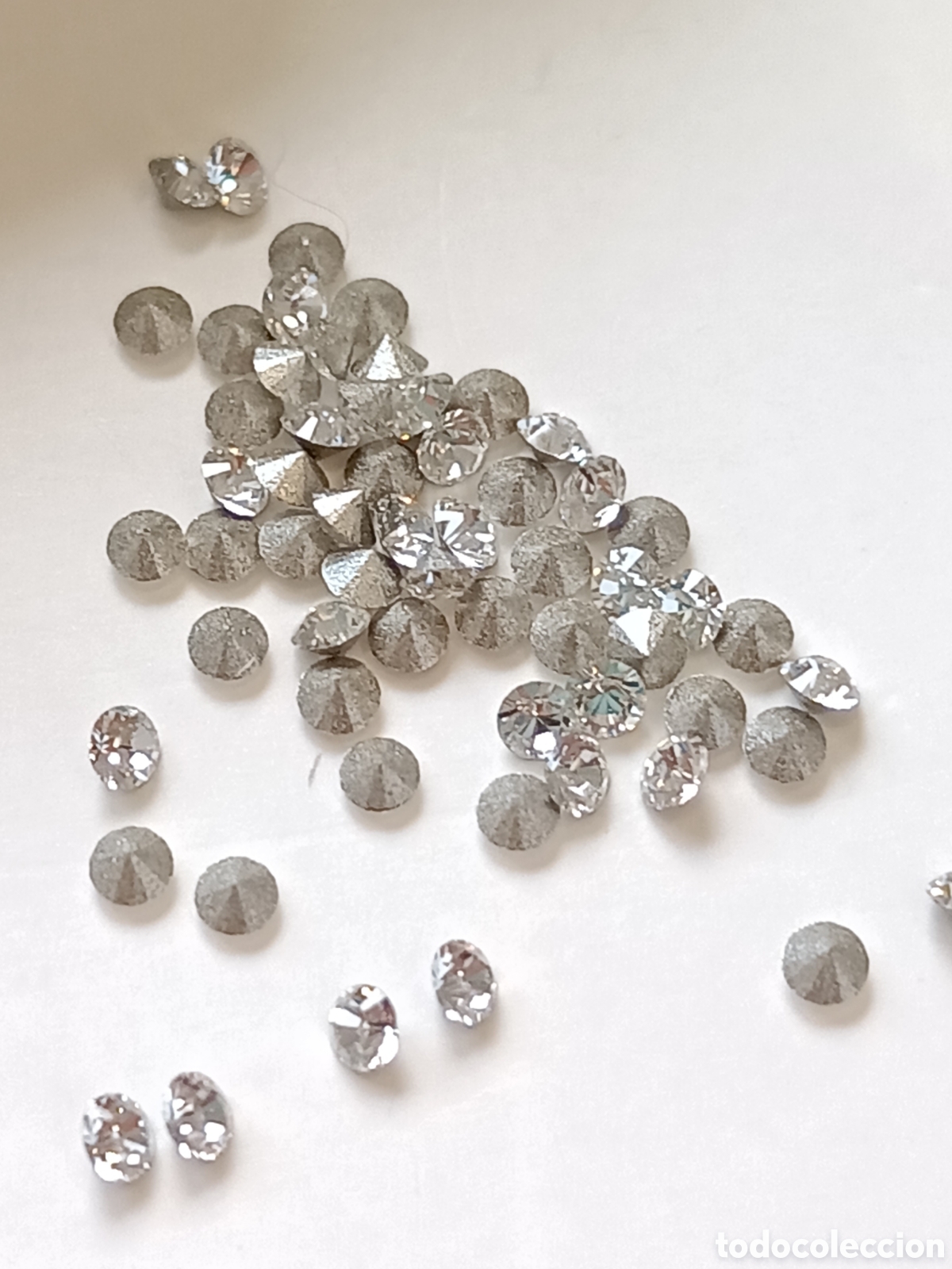 Joyeria: ⏳ 100 cristales Swarovski chaton pp14 / 6ss = 2mm. - Foto 4