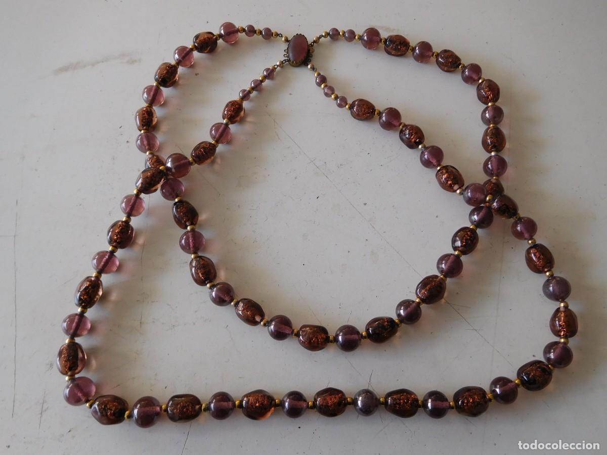 Joyeria: Collar de cristal de Murano vintage - Foto 1