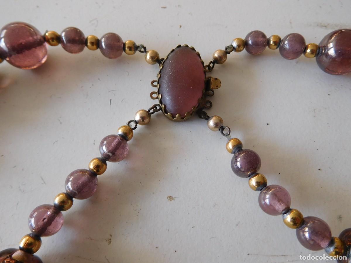 Joyeria: Collar de cristal de Murano vintage - Foto 2