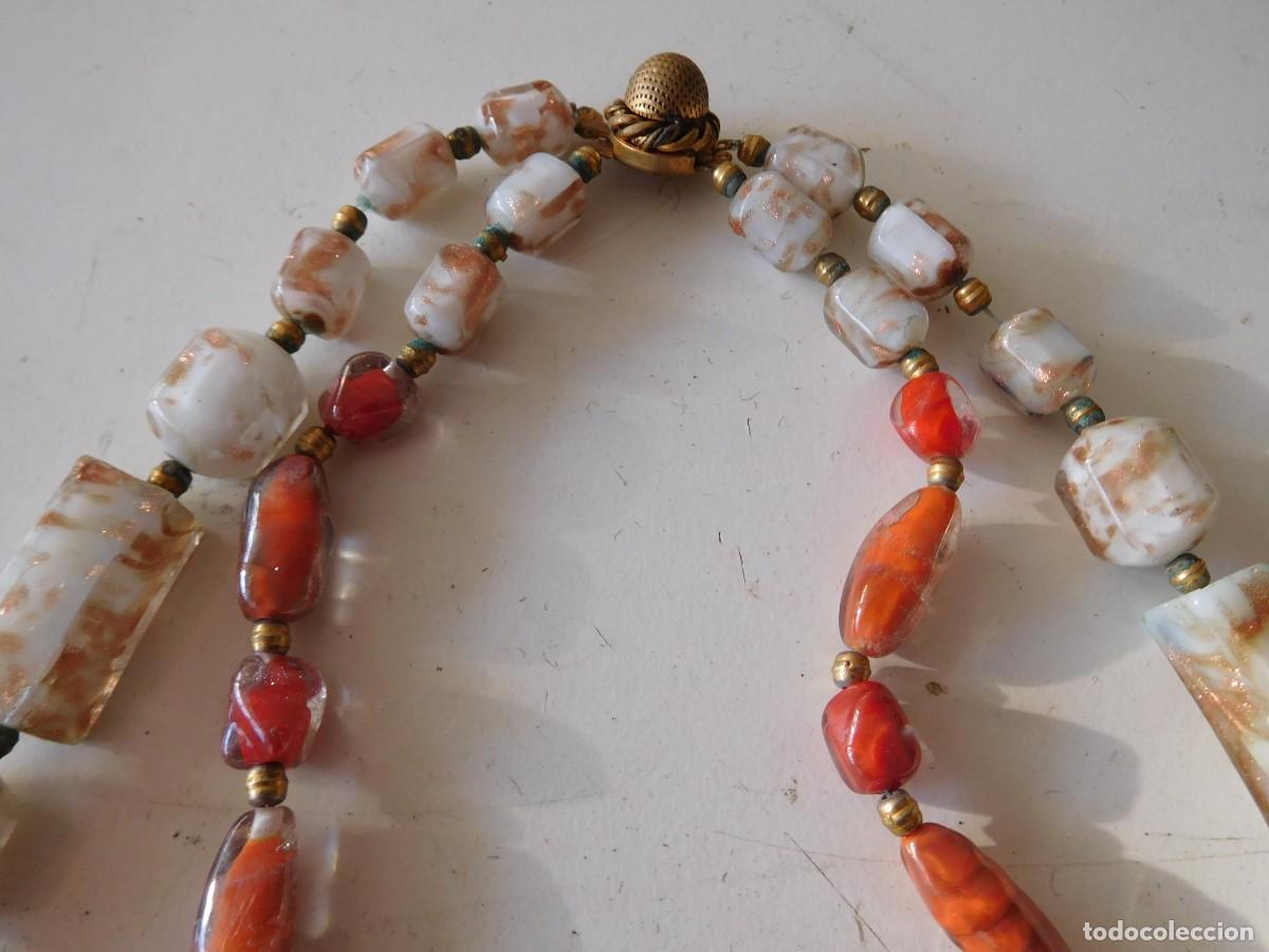Joyeria: Collar de cristal de Murano vintage - Foto 2