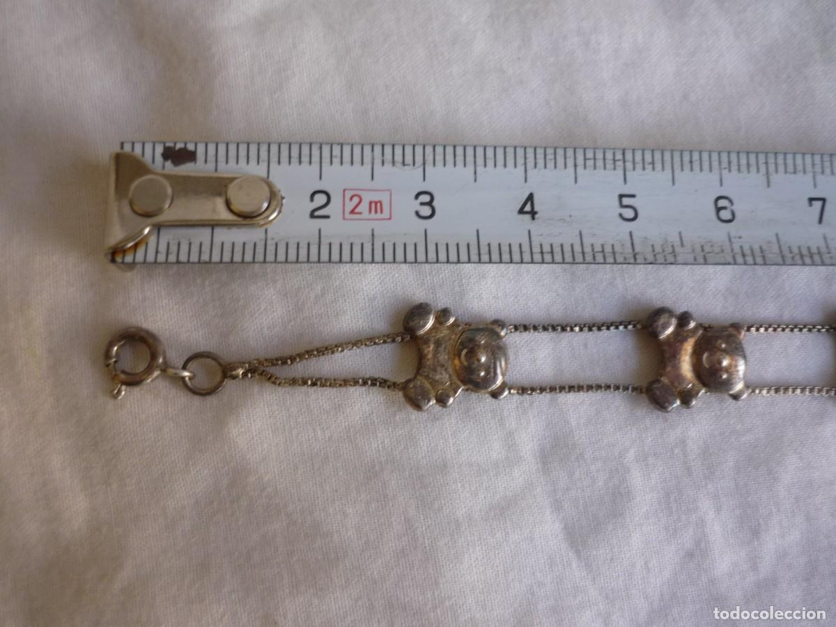 Joyeria: Pulsera infantil de plata 925 ositos - Foto 3