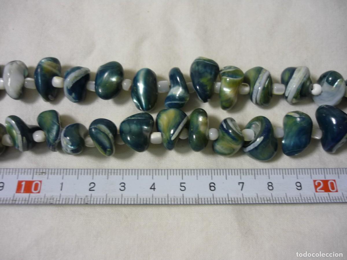 Joyeria: Collar de n&aacute;car madreperla verde - Foto 10