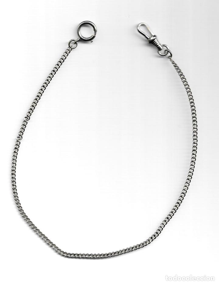 Joyeria: COLLAR CADENA - PLATEADO - A&Ntilde;OS 40 - LARGO 32 CM. - Foto 1