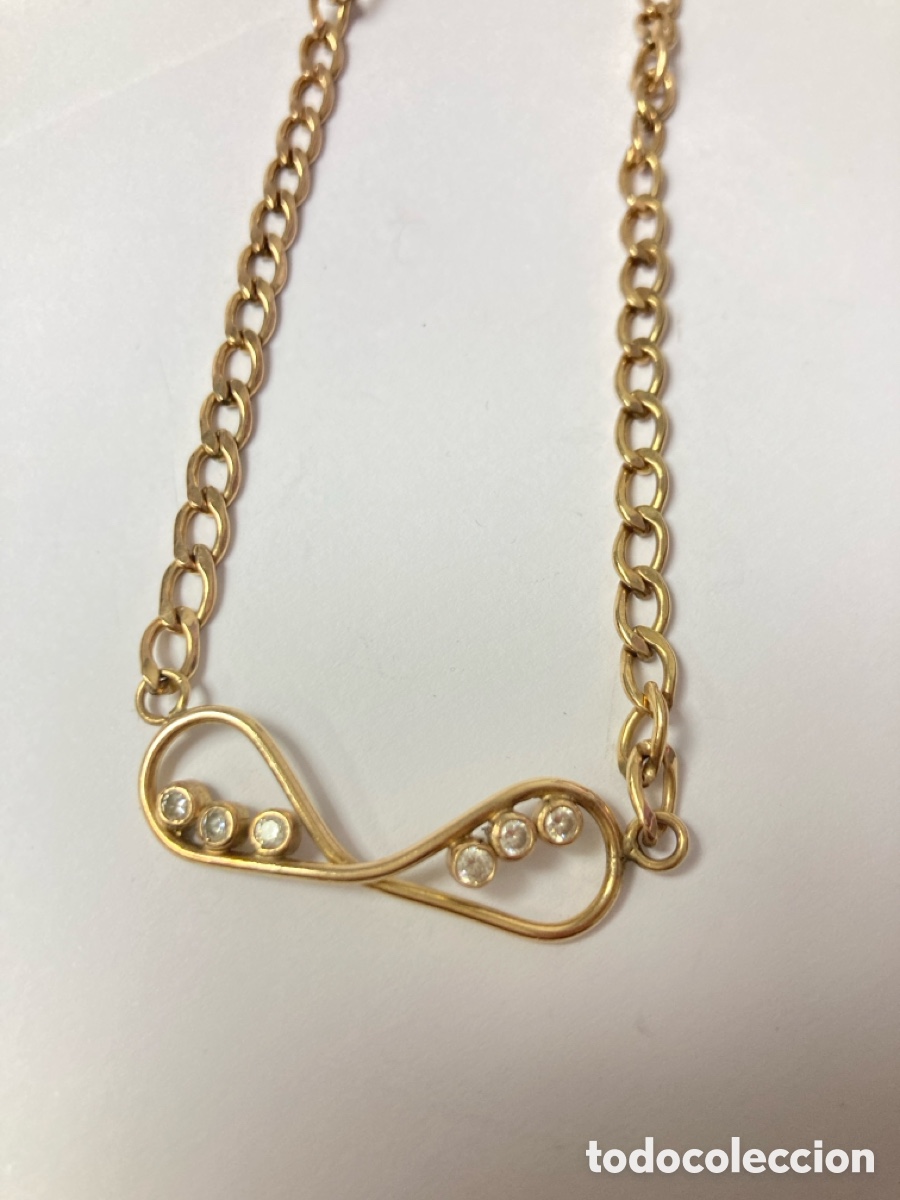 Joyeria: Gargantilla chapada en oro /CC40 - Foto 2