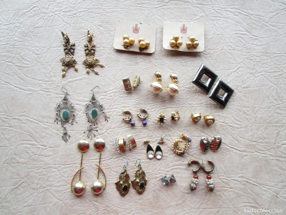 Joyeria: lote de pendientes vintage pendiente varios - Foto 1