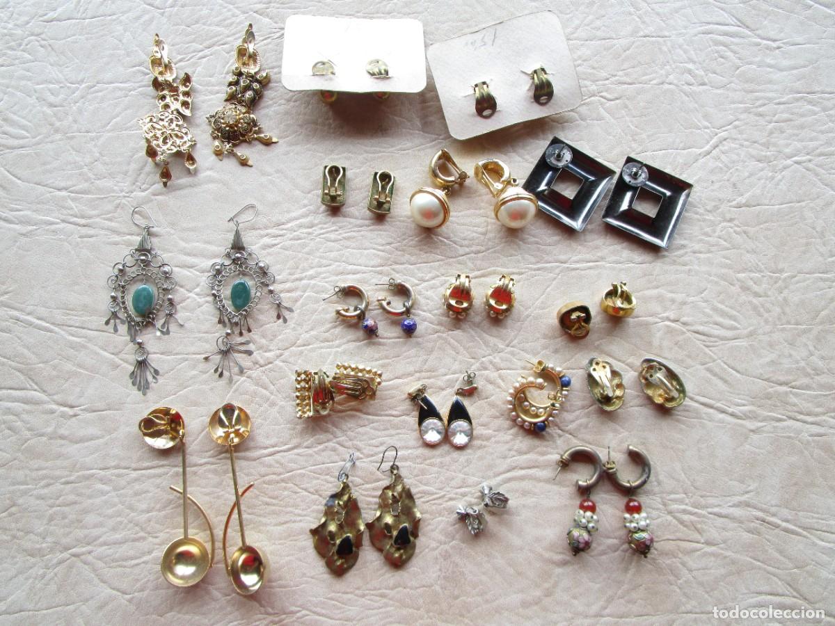 Joyeria: lote de pendientes vintage pendiente varios - Foto 7