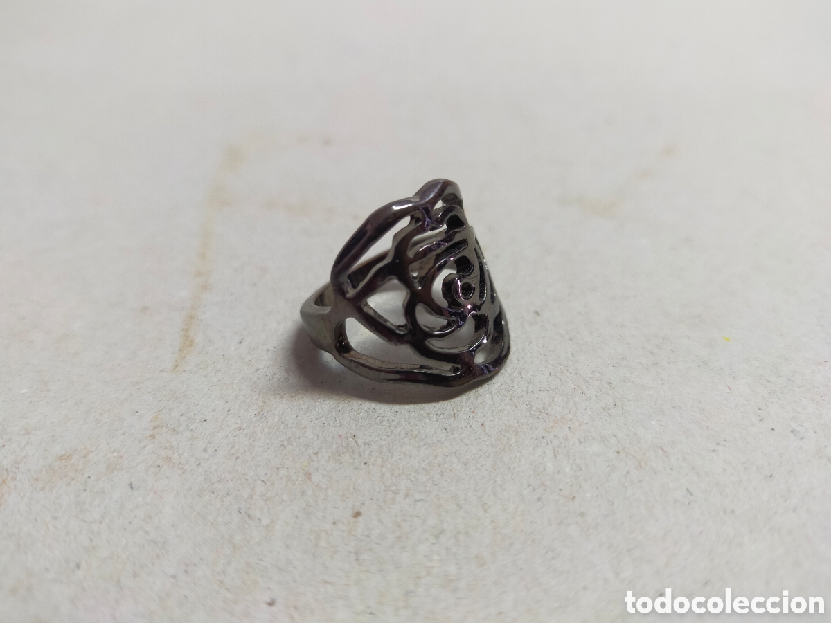 Joyeria: ANILLO DE METAL CON FORMA DE ROSA. - Foto 8