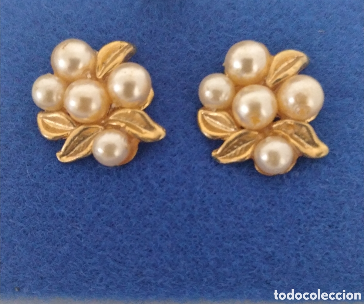 Joyeria: PENDIENTES DE BISUTER&Iacute;A A&Ntilde;OS 80-90. - Foto 1