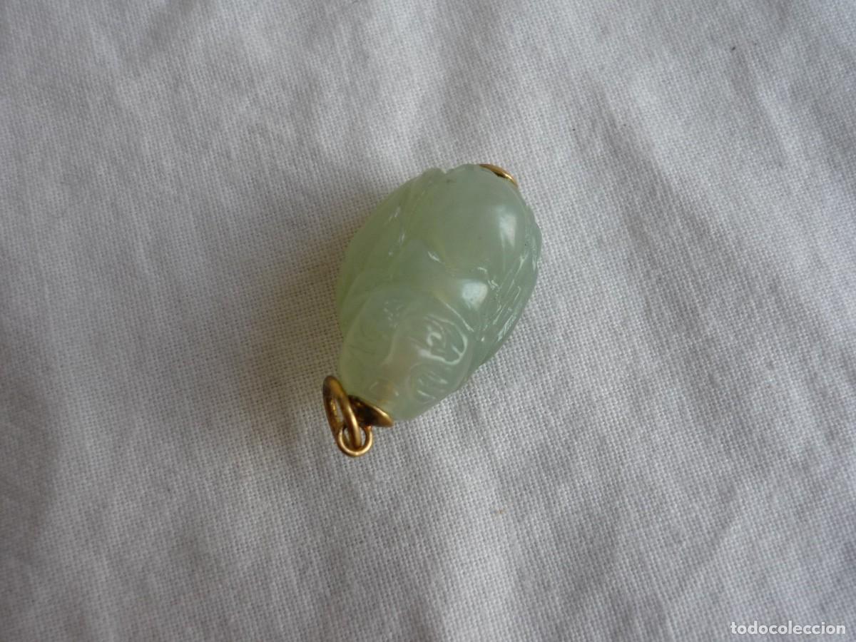 Joyeria: Colgante buda tallado en jade - Foto 2