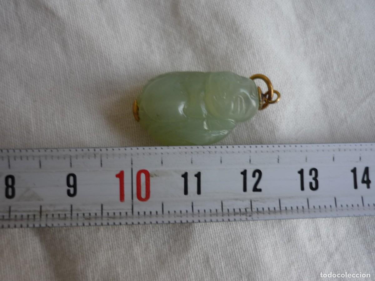 Joyeria: Colgante buda tallado en jade - Foto 6