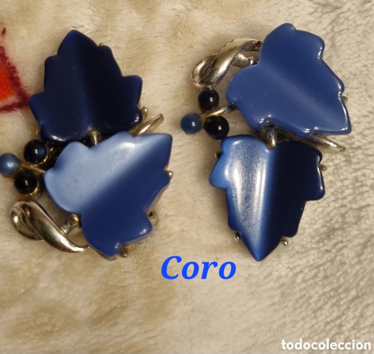 Joyeria: Pendientes clip vintage Coro - Foto 1
