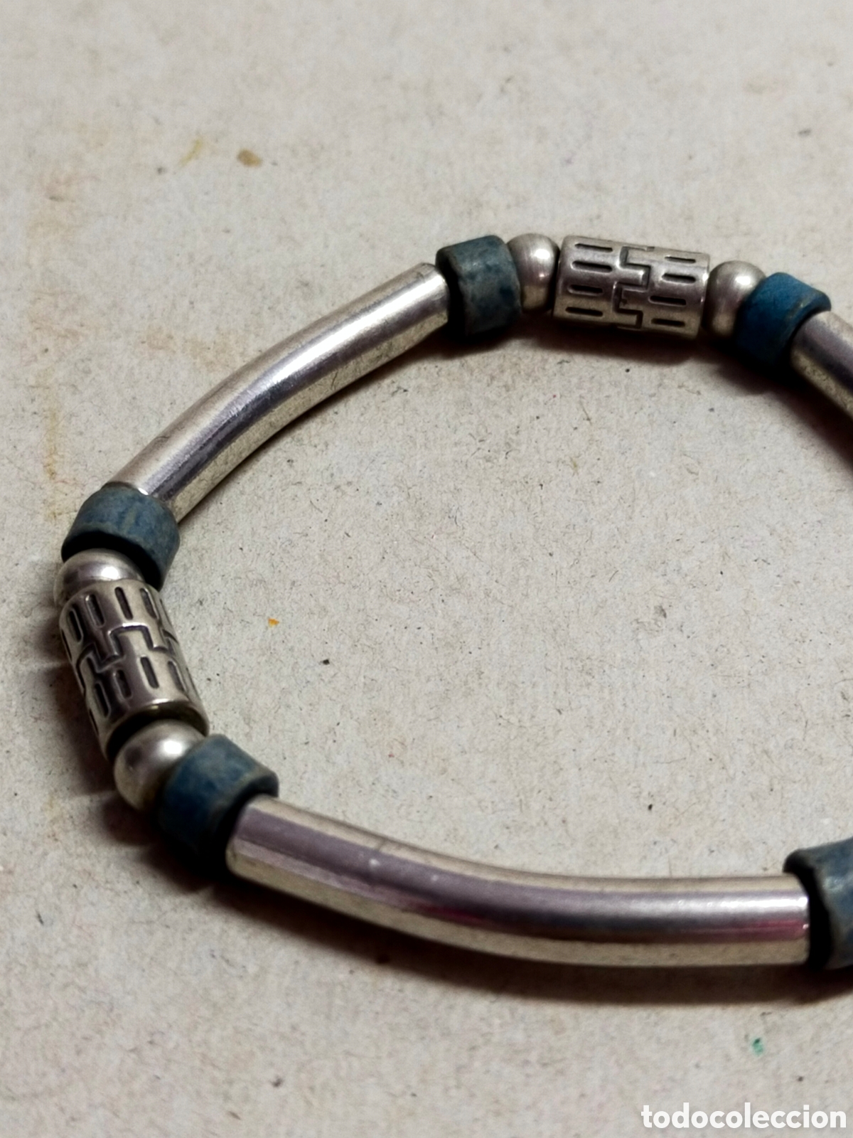Joyeria: PULSERA DE CUENTAS DE METAL. - Foto 3