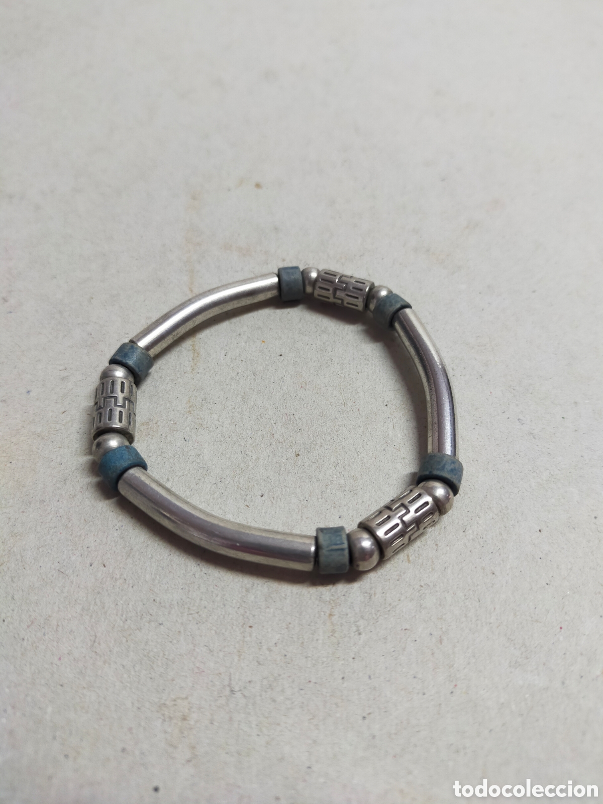 Joyeria: PULSERA DE CUENTAS DE METAL. - Foto 4