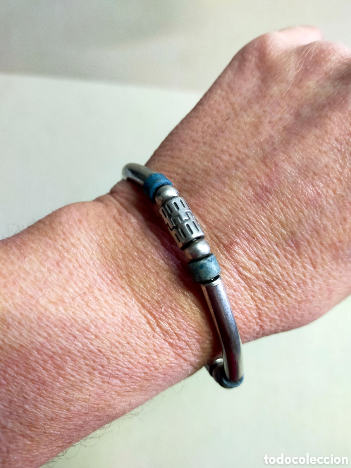 Joyeria: PULSERA DE CUENTAS DE METAL. - Foto 5