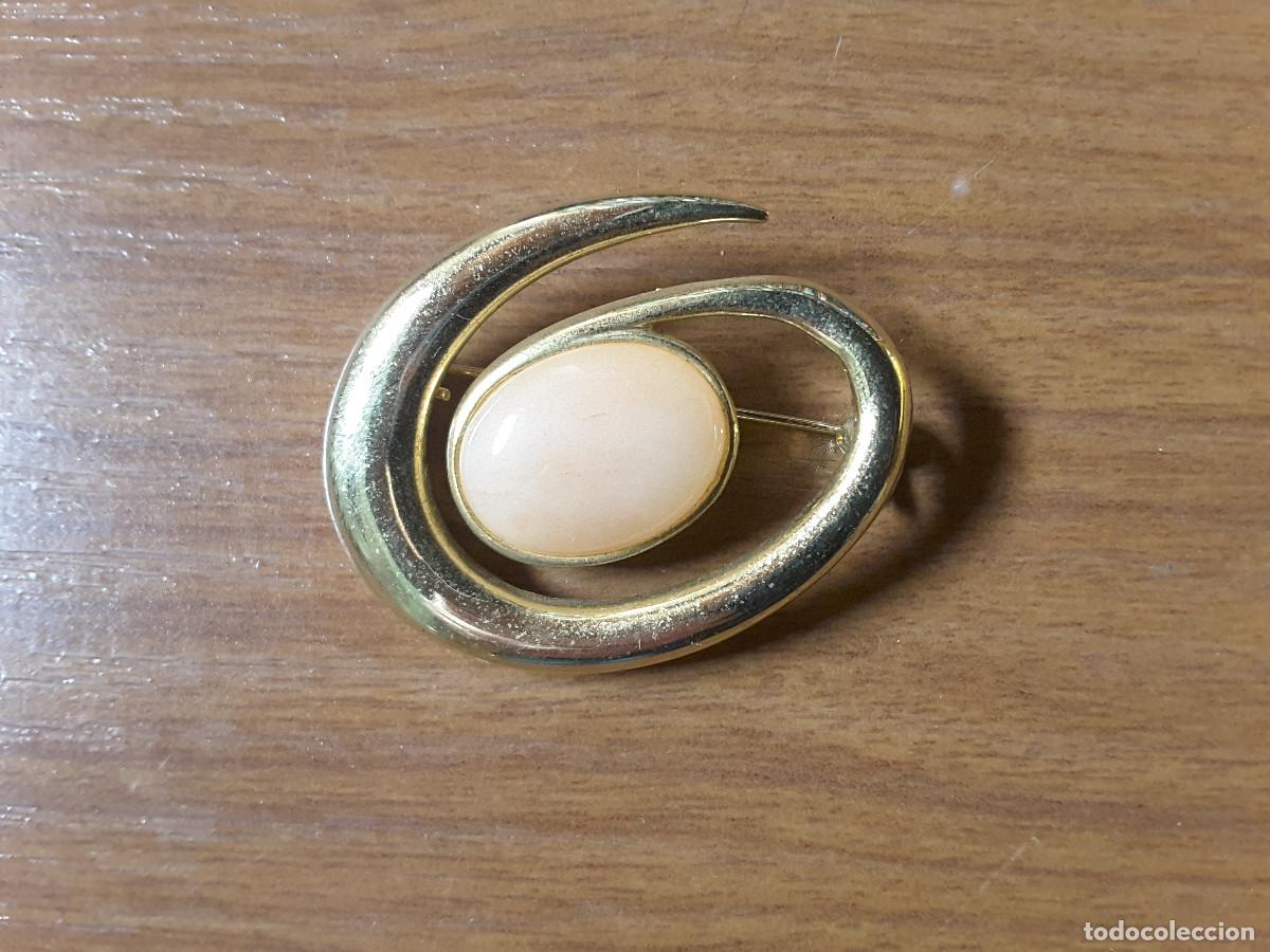 Joyeria: Aguja color oro con &aacute;gata naranja - Foto 2