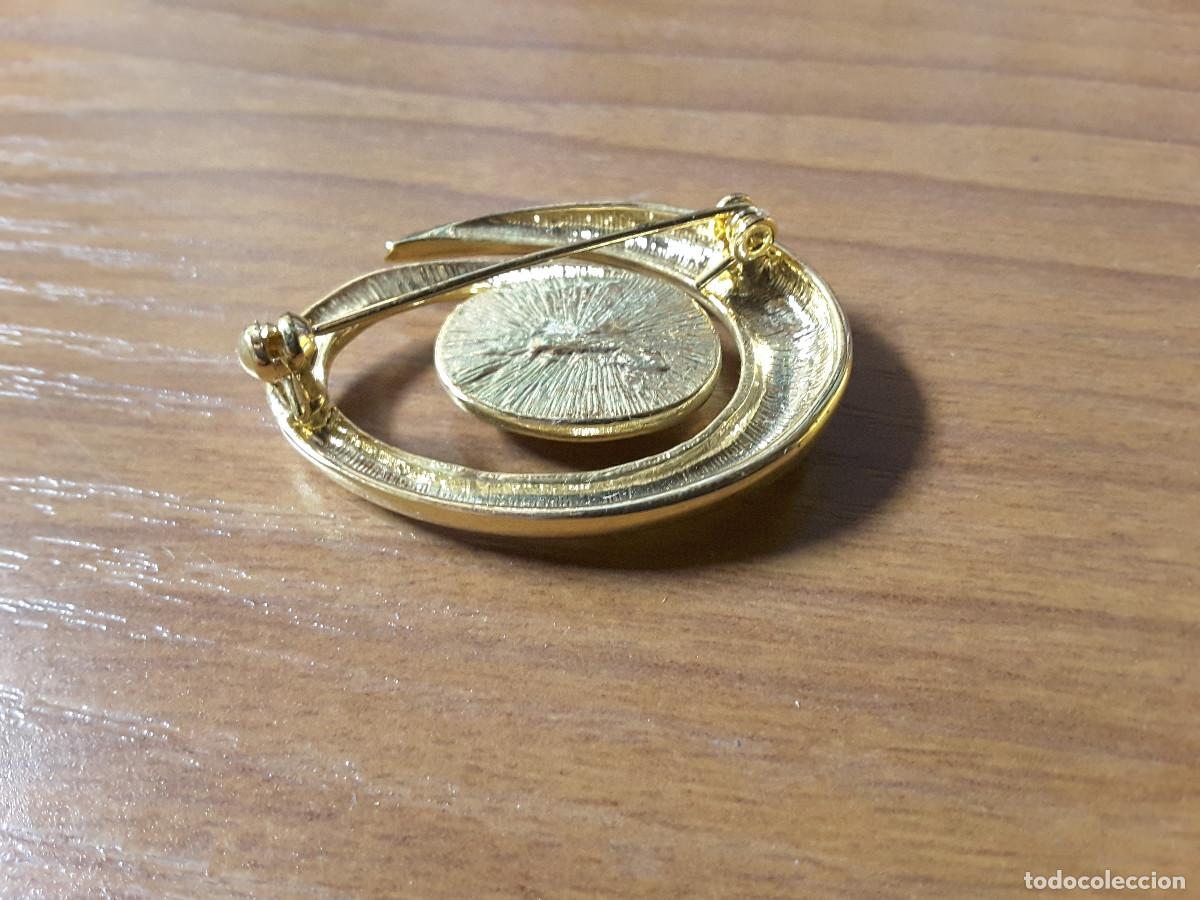Joyeria: Aguja color oro con &aacute;gata naranja - Foto 4