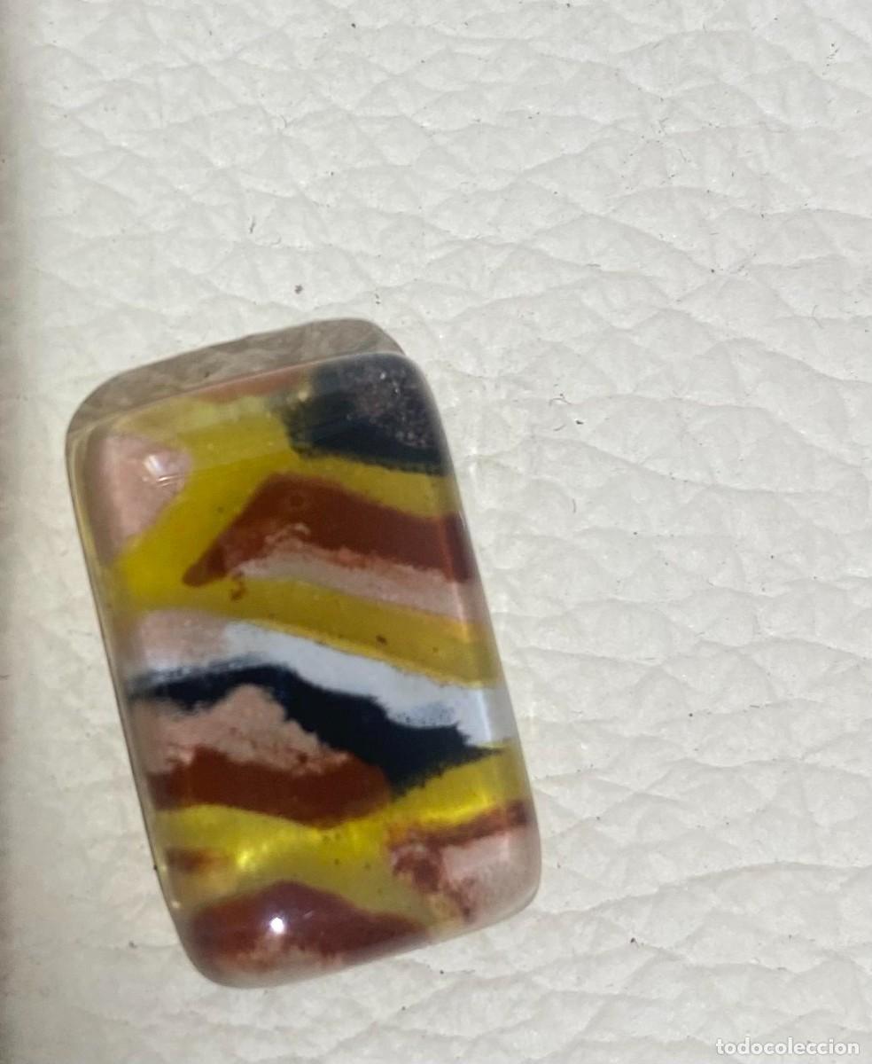 Joyeria: ABALORIO CUADRADO MULTICOLOR - Foto 1