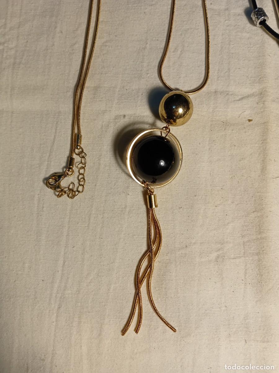 Joyeria: Lote de tres collares de bisuter&iacute;a - Foto 2