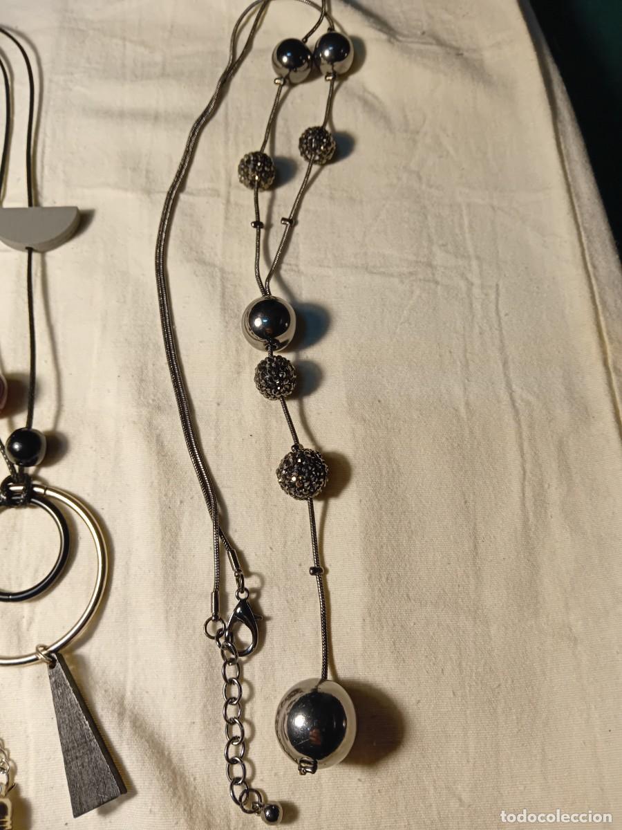Joyeria: Lote de tres collares de bisuter&iacute;a - Foto 4