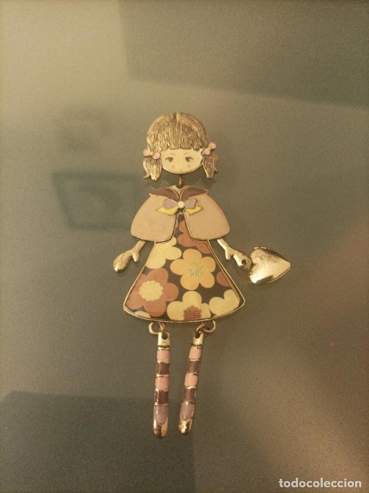 Joyeria: BROCHE METALICO DE MU&Ntilde;ECA CON MOVIMIENTO - Foto 1