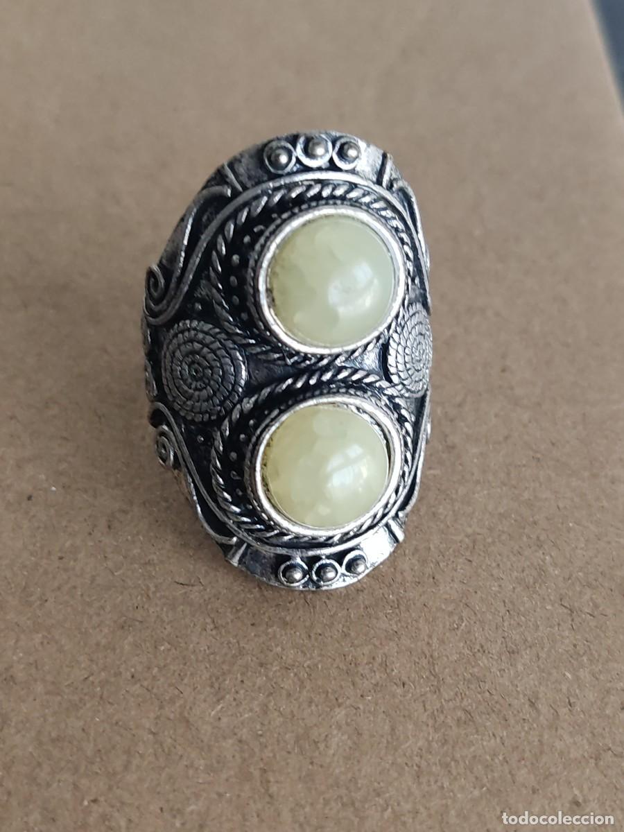Joyeria: ANILLO DE BISUTER&Iacute;A CON PIEDRA AMARILLA - Foto 5