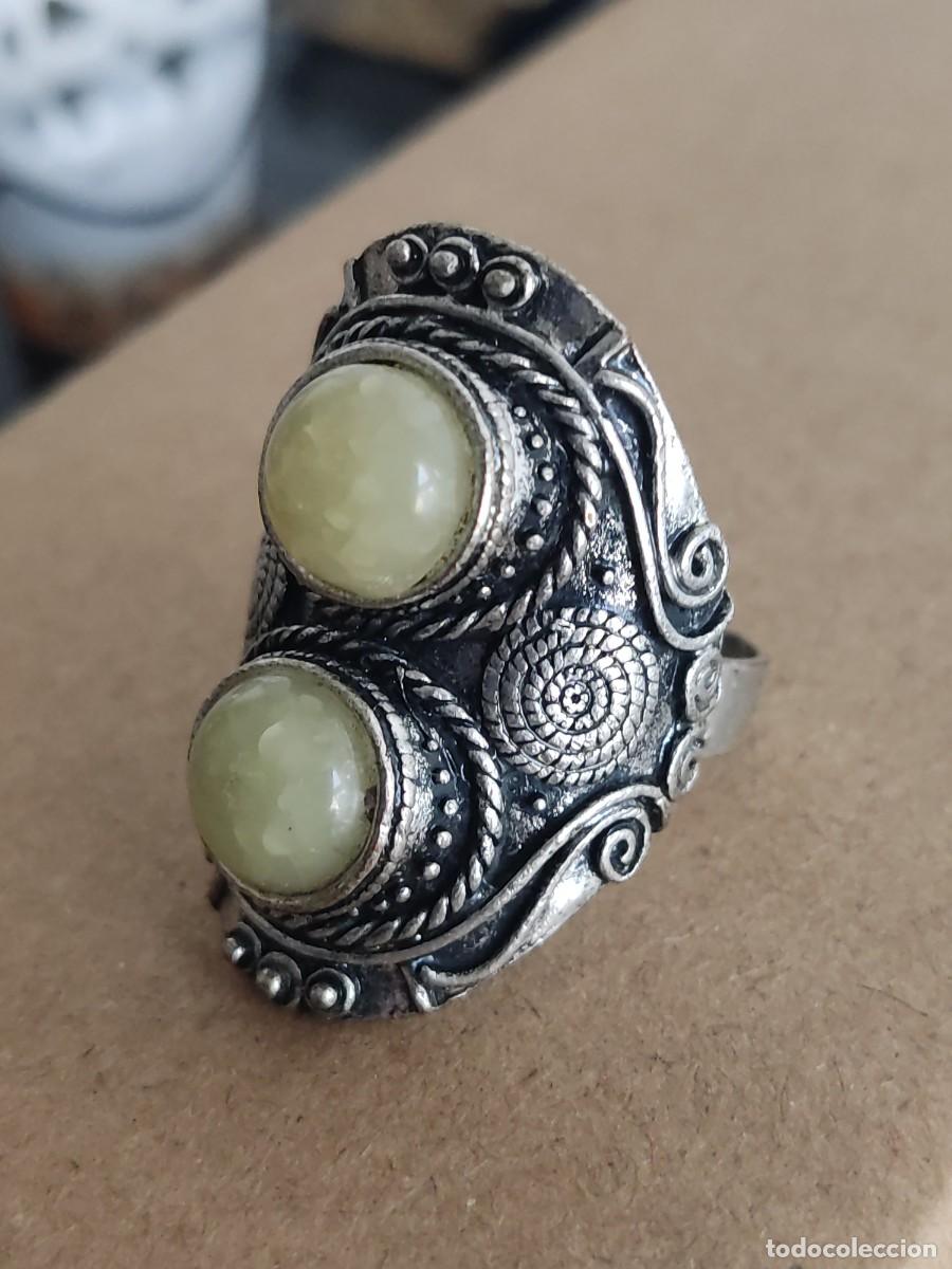 Joyeria: ANILLO DE BISUTER&Iacute;A CON PIEDRA AMARILLA - Foto 7