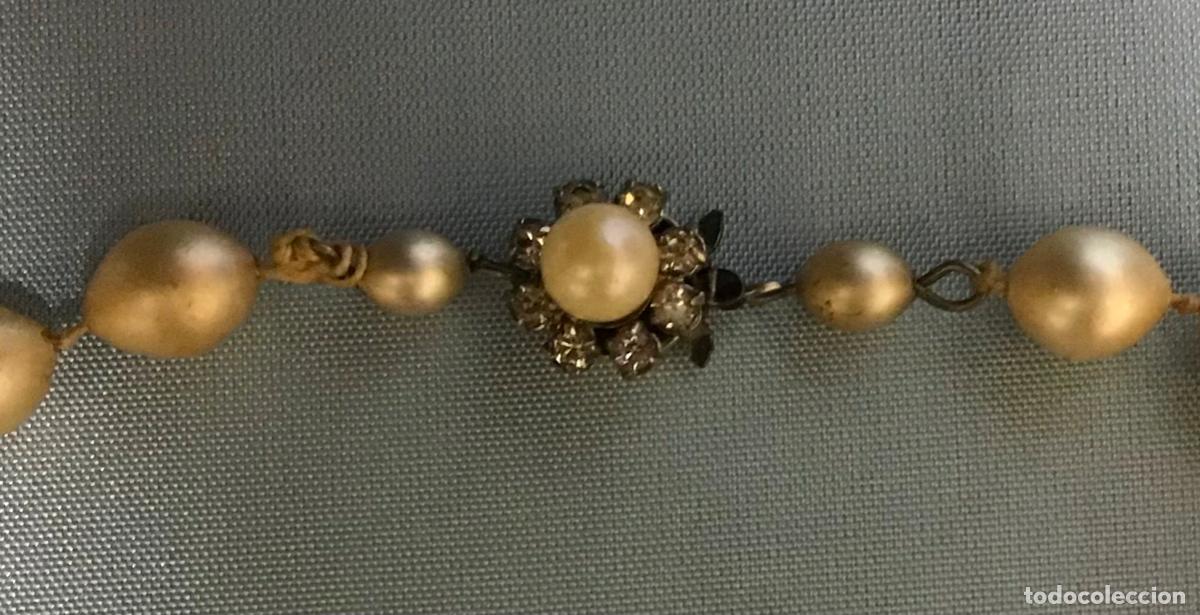 Joyeria: ANTIGUO COLLAR DE PERLAS - Foto 3