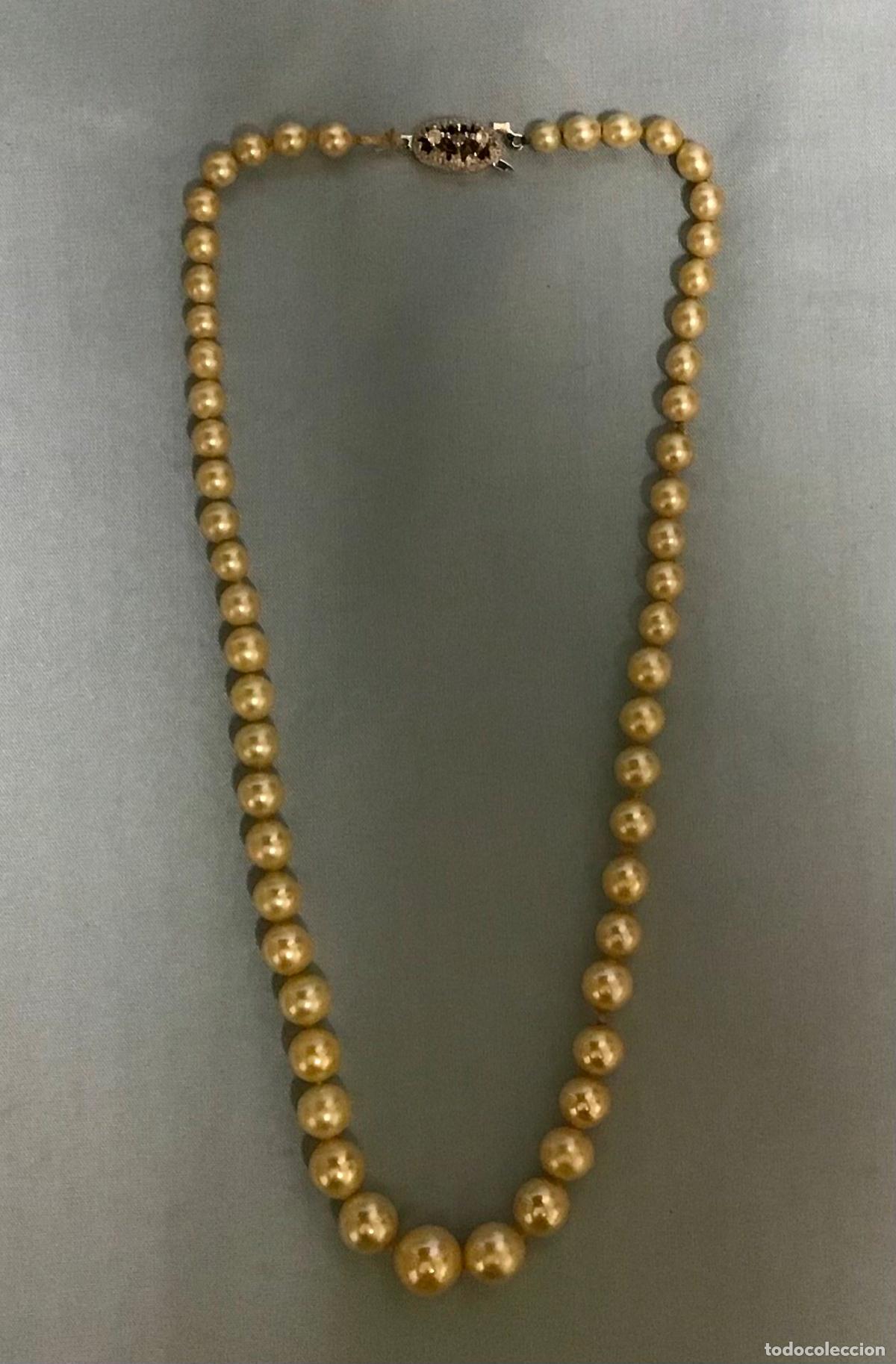 Joyeria: ANTIGUO COLLAR DE PERLAS - Foto 2