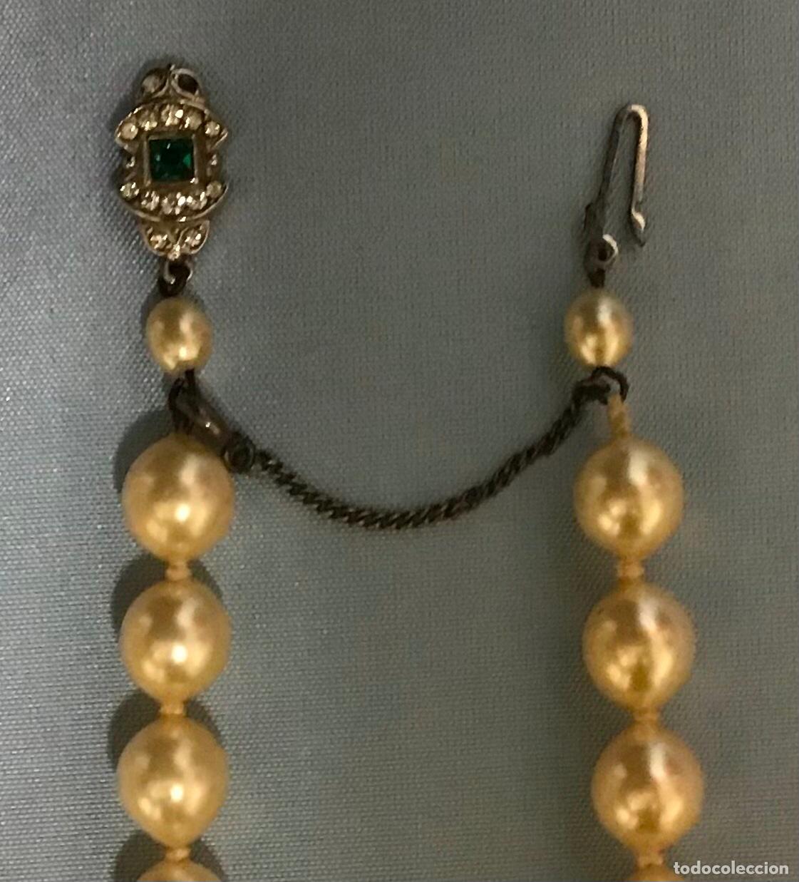 Joyeria: ANTIGUO COLLAR DE PERLAS - Foto 4