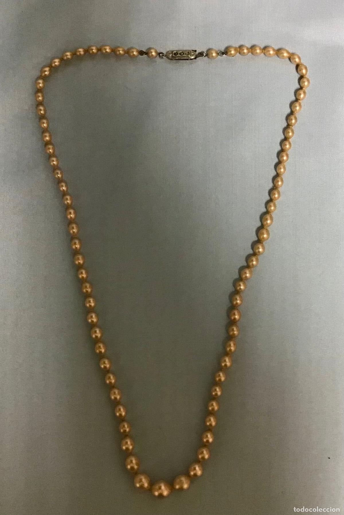 Joyeria: ANTIGUO COLLAR DE PERLAS - Foto 2