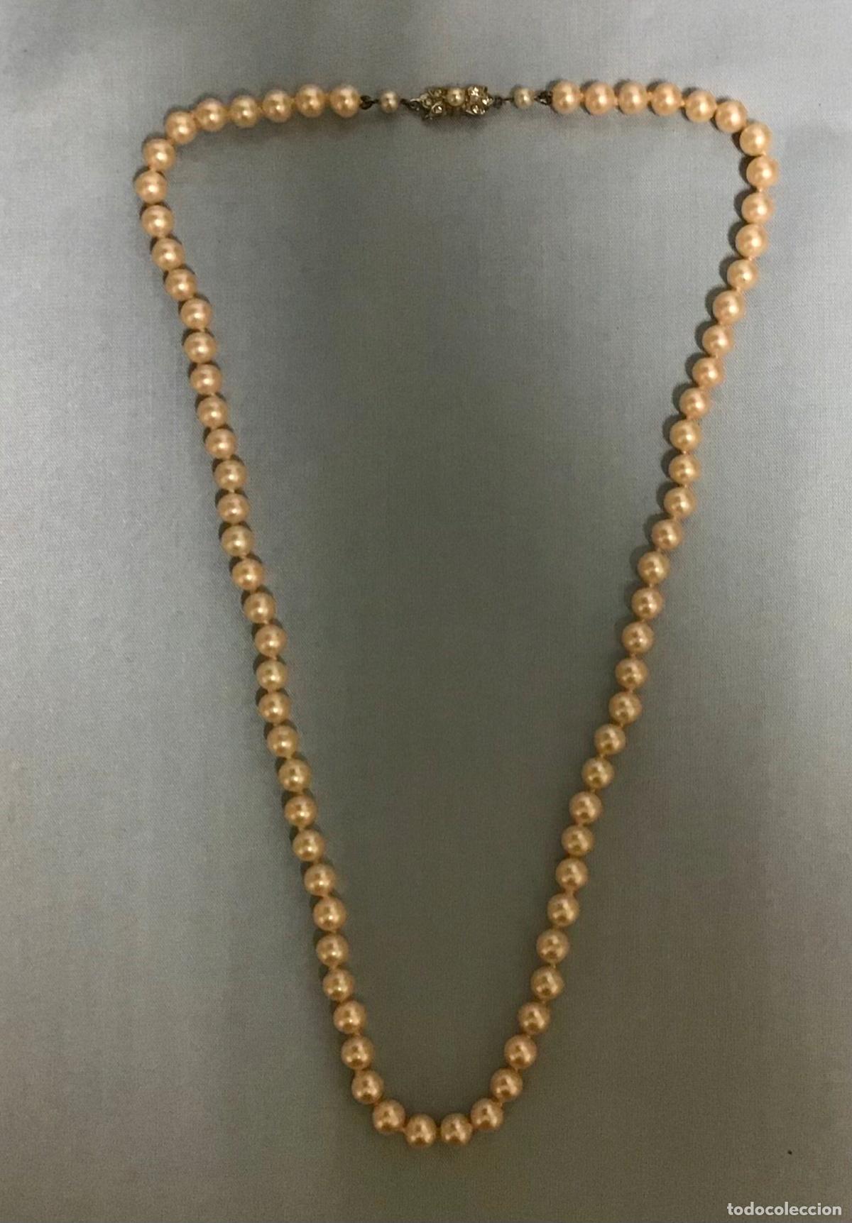 Joyeria: ANTIGUO COLLAR DE PERLAS - Foto 2