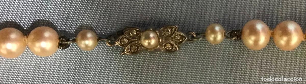Joyeria: ANTIGUO COLLAR DE PERLAS - Foto 3