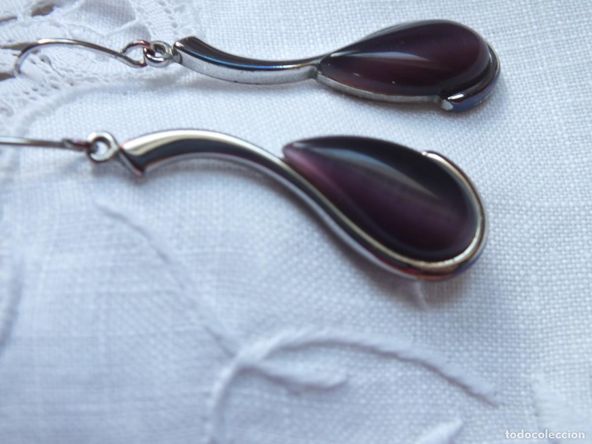 Joyeria: PENDIENTES PLATEADOS CON BONITO DISE&Ntilde;O - Foto 1