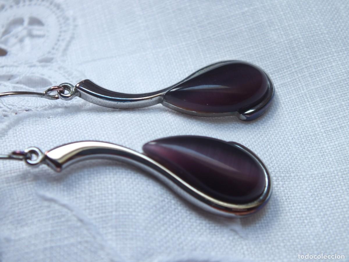 Joyeria: PENDIENTES PLATEADOS CON BONITO DISE&Ntilde;O - Foto 4